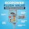 Toto ECOPOWER Touchless 1.28 GPF Toilet Flushometer Valve w/ Vacuum Breaker Set Polished Chrome TET1LB32#CP - alternate 5